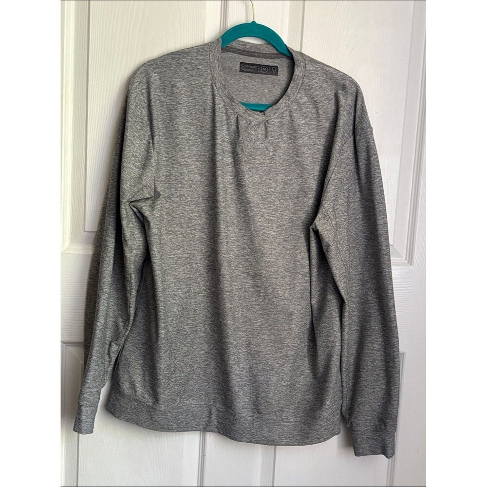 OUTDOOR VOICES Activewear crew neck long sleeve moisture wicking stretch Medium